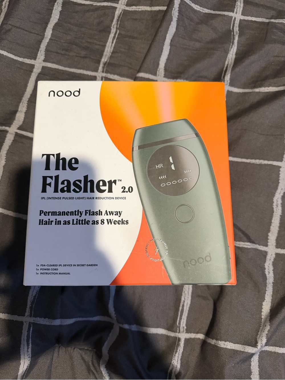 nood The Flasher 2.0 IPL Hair Reduction Device — Green